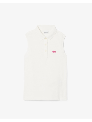 lacoste μπλουζα πολο χμ polo ns 3dj7311-70v offwhite σε προσφορά