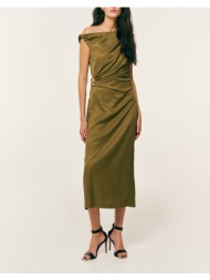 forel φορεμα 082.50.01.102-λαδι olive