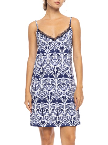 pink label nightgown blue tropical s1556-type multi σε προσφορά