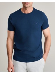 navy&green μπλουζα λαιμοκοψη 24tu.323/6p.2-dark blue darkblue