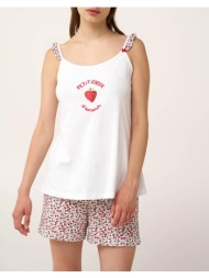 vamp πυζαμακι 24258-110 white