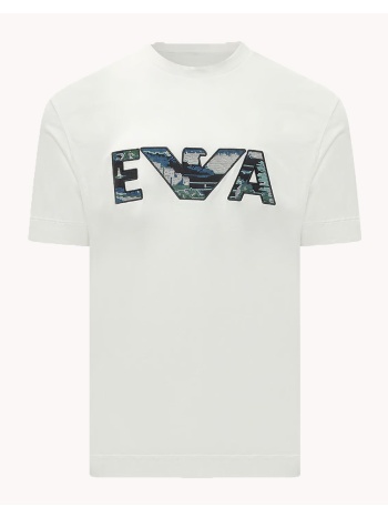 armani t-shirt em005278af13747-u0003 offwhite σε προσφορά