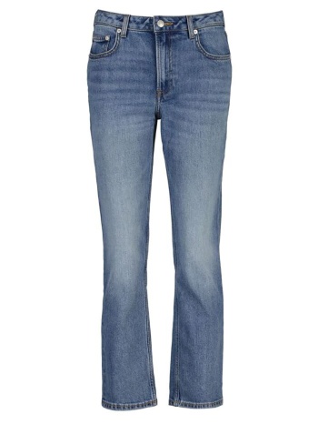 gant παντελονι cropped straight stretch jeans σε προσφορά