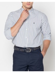 the bostonians πουκαμισο acorn ποπλινα regular fit button-down regular fit 3aas4926-blue navyblue