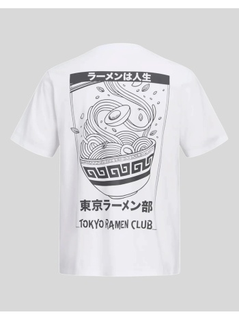 jack&jones jjosaka back print tee ss crew neck σε προσφορά