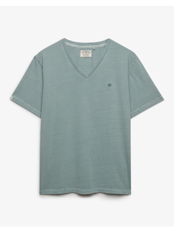 superdry d3 ovin classic cotton linen vee μπλουζα ανδρικο σε προσφορά
