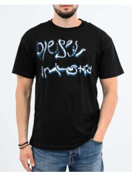 diesel t-norm-v8 t-shirt a205110qiam-9xx black
