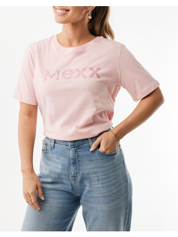 mexx clover logo t-shirt mf007800261w-132003 lightpink σε προσφορά