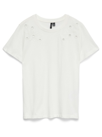 vero moda vmmirania francis ss top box jrs 10343538-snow σε προσφορά