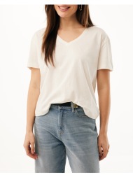 mexx noraline v-neck t-shirt mf007800361w-110605 offwhite