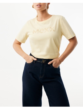 mexx clover logo t-shirt mf007800261w-120715 lightyellow σε προσφορά