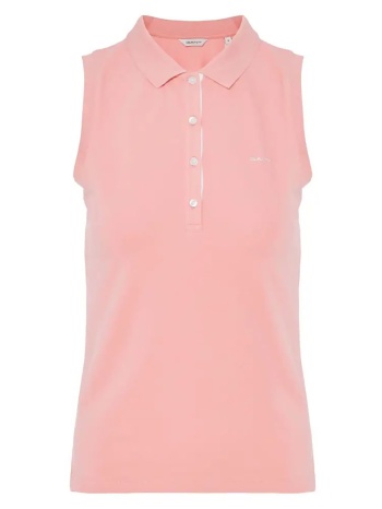 gant μπλουζα χμ contrast sleeveless pique polo σε προσφορά