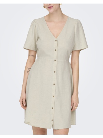 only onlvita life s/s short dress noos wvn 15317914-pumice σε προσφορά
