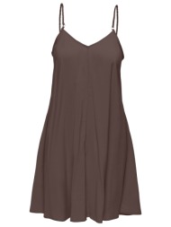 only onlmadeli oaklyn strap short dress wvn 15371753-shopping bag chocolate