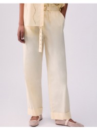 liu jo black_ca6c54_ecs pant. c/fibbia παντελονι γυναικειο ca6249ts246-p9640 lightyellow