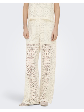 only onllian lace wide pants jrs noos 15372107-birch cream σε προσφορά