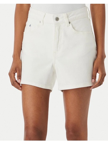 karl lagerfeld jeans klj hr denim short b2w10066-d15 white σε προσφορά