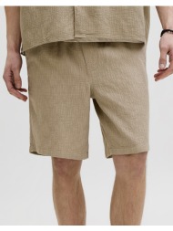 jack&jones jpstjaiden wavy jogger short reg sn 12293471-crockery sandybrown
