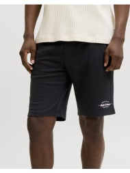 jack&jones jpstgordon brandon sweat shorts mid 12292136-black black