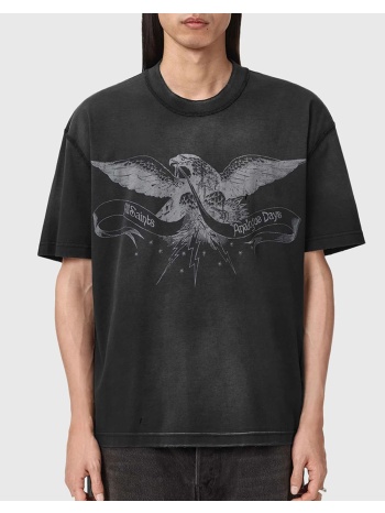 all saints aeterna ss crew m010pe-washed black jetblack σε προσφορά
