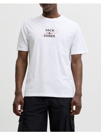 jack&jones jcoeterna front print tee ss crew fst