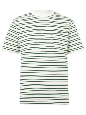 lacoste μπλουζα κμ tee-shirt ss 3th0874-yrr green