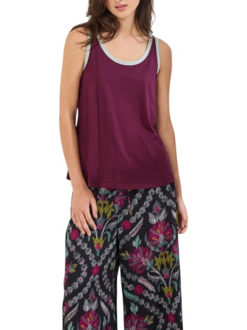 namaste μπλουζα kaelia ss0726023-anemone redwine
