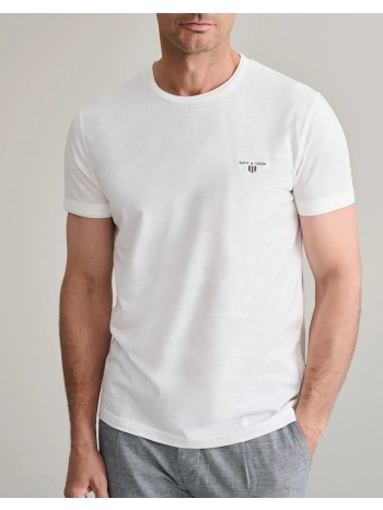 navy&green μπλουζα λαιμοκοψη 24tu.323/6p.2-off white