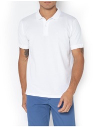 the bostonians μπλουζα polo pique regular fit 3ps0001-bright white