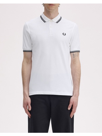 fred perry μπλουζες fred perry m3600-200 white