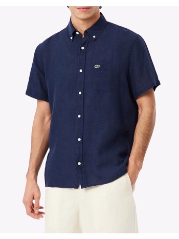 lacoste υποκαμισο κμ s sleeved shirt 3ch5699-166 darkblue