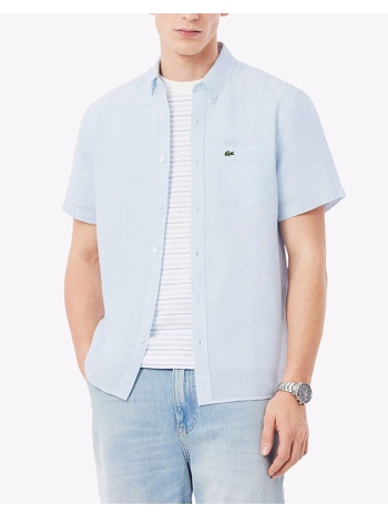 lacoste υποκαμισο κμ s sleeved shirt 3ch5699-t01 lightblue