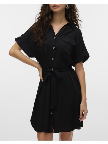 vero moda vmbumpy ss short shirt dress wvn noos