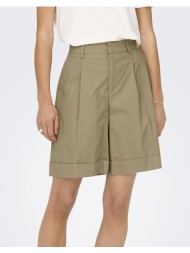 only onlrosalie hw bermuda shorts pnt noos 15328121-amphora sandybrown