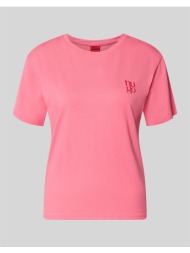 hugo casual t-shirt 10277507 01 50556981-670 pink