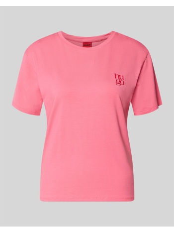 hugo casual t-shirt 10277507 01 50556981-670 pink