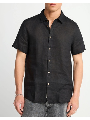 funky buddha shirts fbm013-002-05-black black