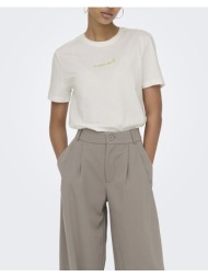 only onlmilena s/s t-shirt box sud jrs 15368653-cloud dancerdolcevitaantiquemoss offwhite