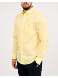 gant υποκαμισο μμ reg poplin shirt 3g3000100-713 brightgold