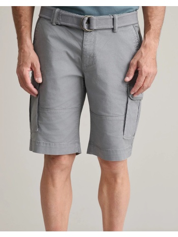 navy&green βερμουδα cargo με ζωνη 24re.123/cgv.2-frost grey