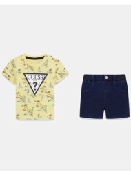 guess set ss t-shirt+knit denim pant σετ παιδικο boy i6gg01k8hm4-p9iv multi