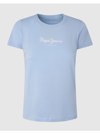 pepe jeans essentials drop 2 new virginia ss n μπλουζα