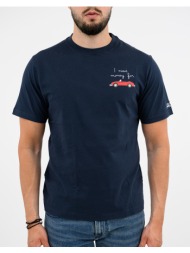 mc2 portofino-t-shirt-money for car 61 emb pot0001-02490l-02490l darkblue