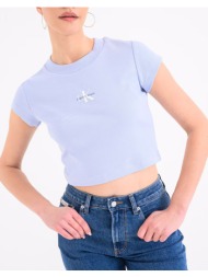 calvin klein jeans monogram baby tee lv047ab802-tkf lightblue