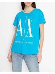 armani exchange t-shirt . 8nytcxyjg3z-15bz skyblue