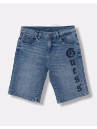 guess comfort denim shorts σορτς παιδικο boy l6gd11d4gv0-icsu denimblue