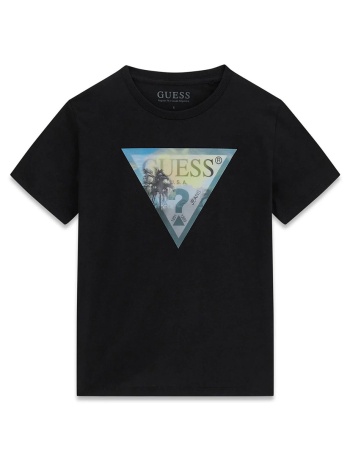 guess ss t-shirt μπλουζα παιδικο boy l6gi25k8hm4-jblk