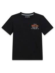 guess ss t-shirt μπλουζα παιδικο boy l6gi21k8hm4-jblk jetblack
