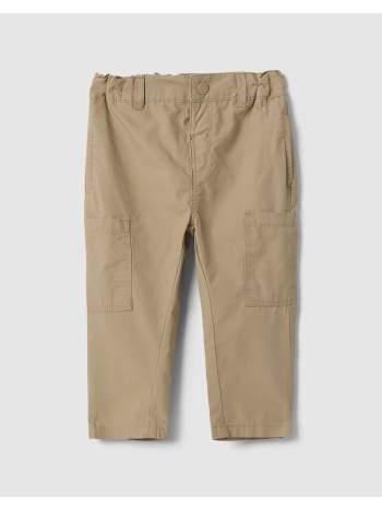 ovs popeline trouser 2566103-beige biege