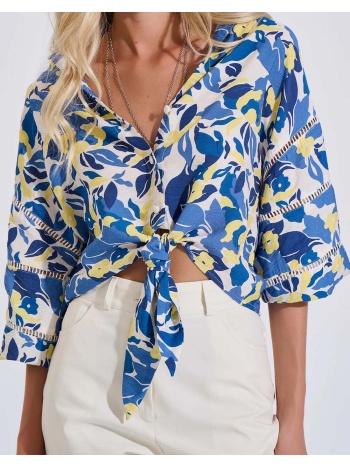 bill cost πουκαμισο 10-342515-0-μπλε blue